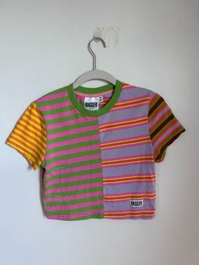 Ragged cropped tee